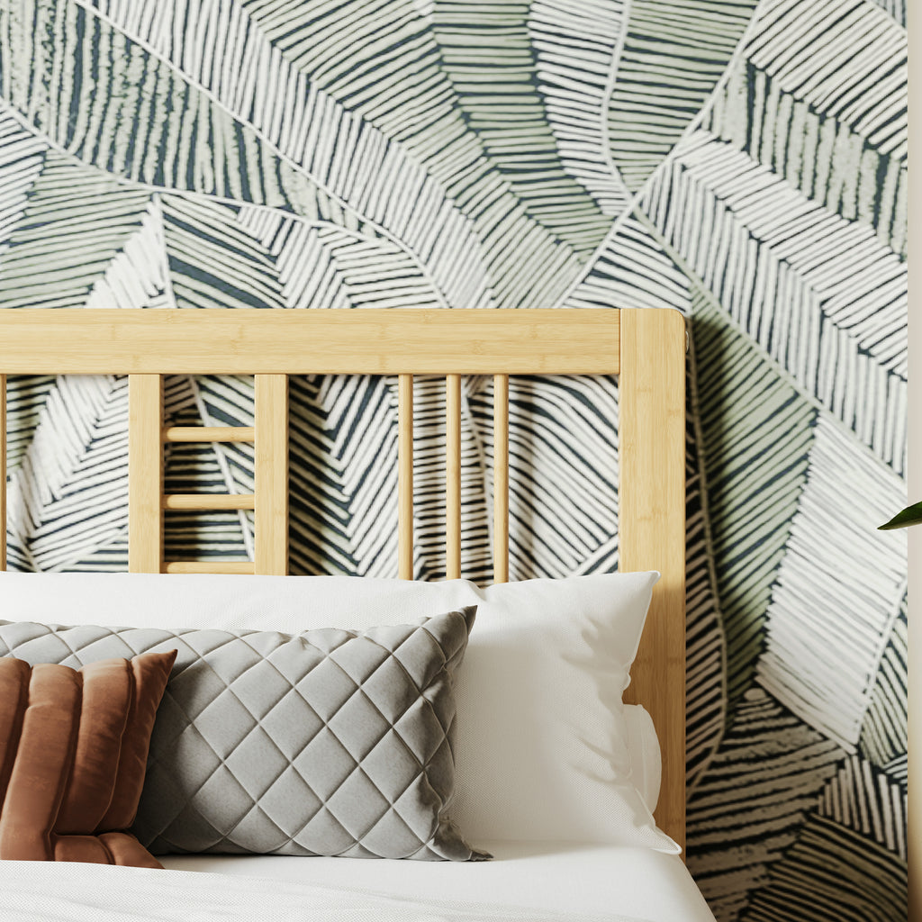 Sturdy bamboo bed frame slats support for queen and king mattress with no box spring needed