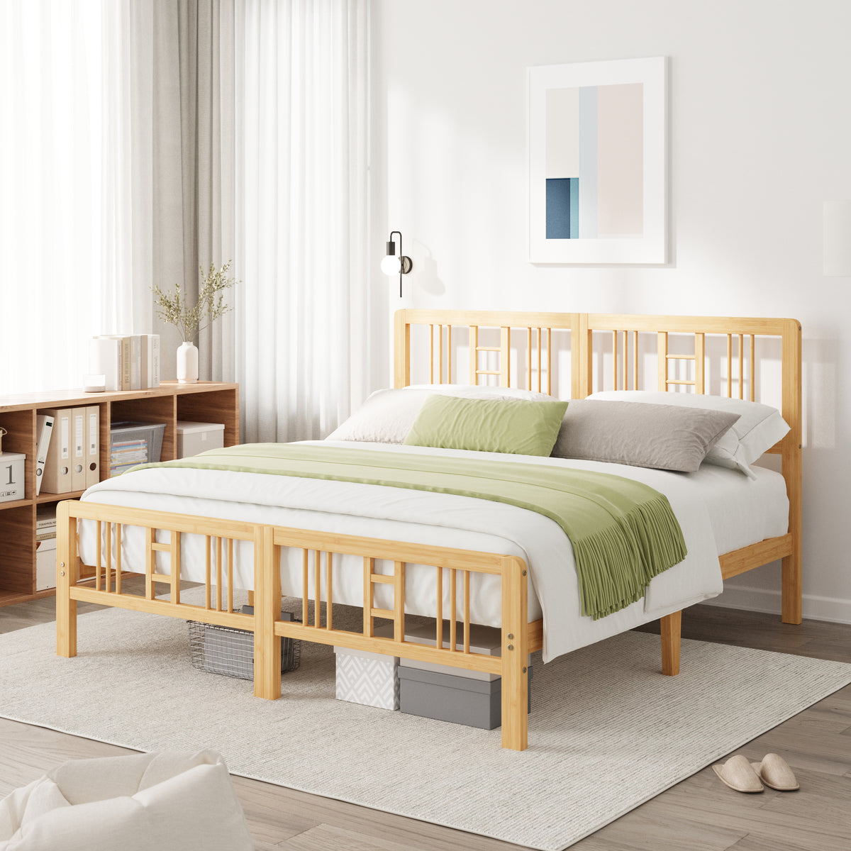 Lattice - Bamboo Bed Frame